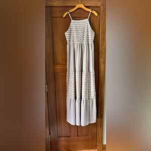 Boho Smocked Maxi Dress